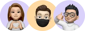 sequence of Apple Human Emojis